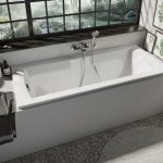 Roca Linea XL SLIM rectangular bathtub