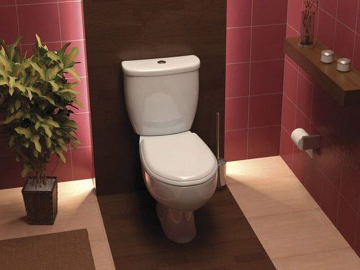 KOLO Geberit Azure Vertical Compact Toilet Set with Seat