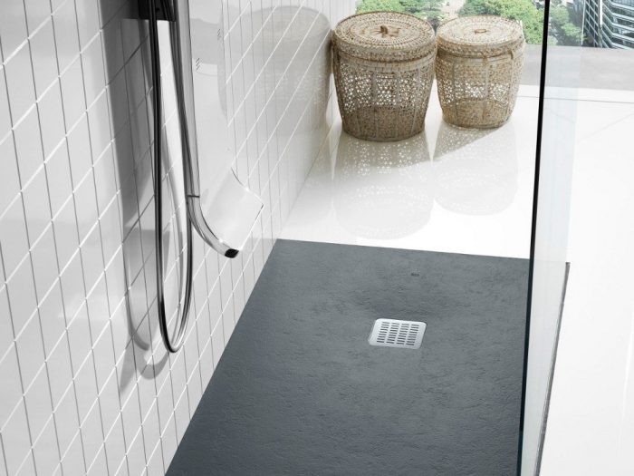 Terran Stonex Slate Grey Shower Tray