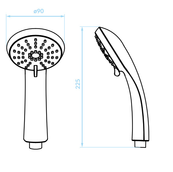 13.KUCHINOX Shower Head, 3-function_OM20 255795_02