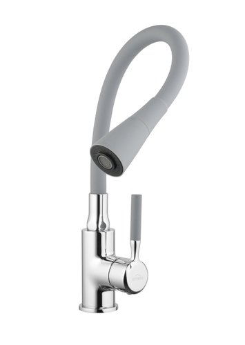 19.OM20 315442_Invena Hula Sink Mixer Tap with Flexible Spout - Grey_02