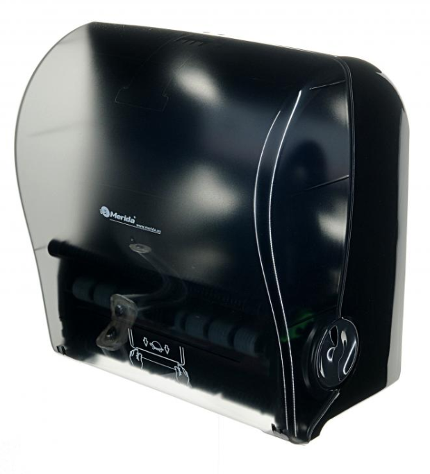 27.Automatic Paper Towel Dispenser, Sheet Roll - Glossy black_OM20 271545_04