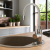 36.OM20 083686_Ferro Fitness Sink Mixer Tap with Flexible Spout - Grey_02