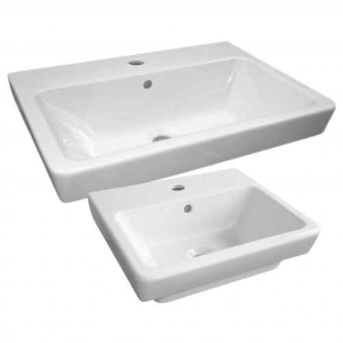 53.OM20 396033_Roca Caserta 45-80 recessed wash hand basin - 50x43 cm_01