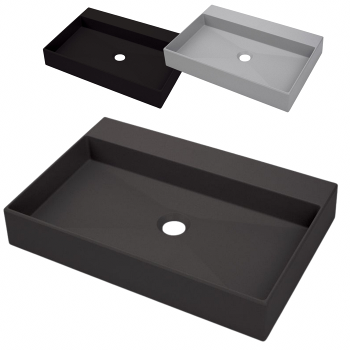 60.OM20 438383_Deante Correo 60x40 countertop wash hand basin - black_01