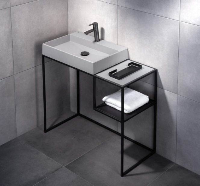 60.OM20 438390_Deante Correo 60x40 countertop wash hand basin - grey_02
