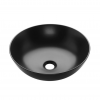 64.OM20 323163_Ivena Dokos round 39.5 countertop wash hand basin - black_01