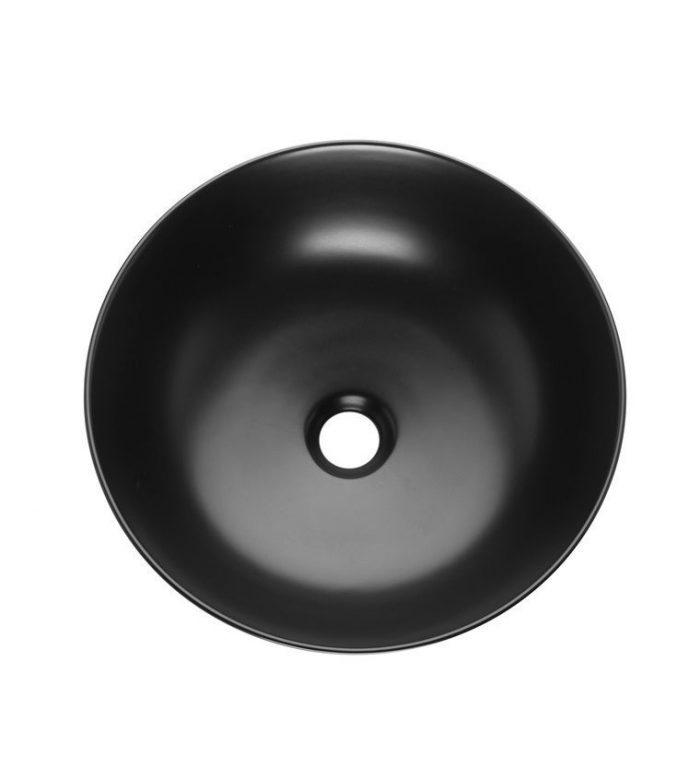64.OM20 323163_Ivena Dokos round 39.5 countertop wash hand basin - black_02