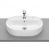 88.OM20 394451_Roca Gap oval 55 countertop wash hand basin - with rim_02