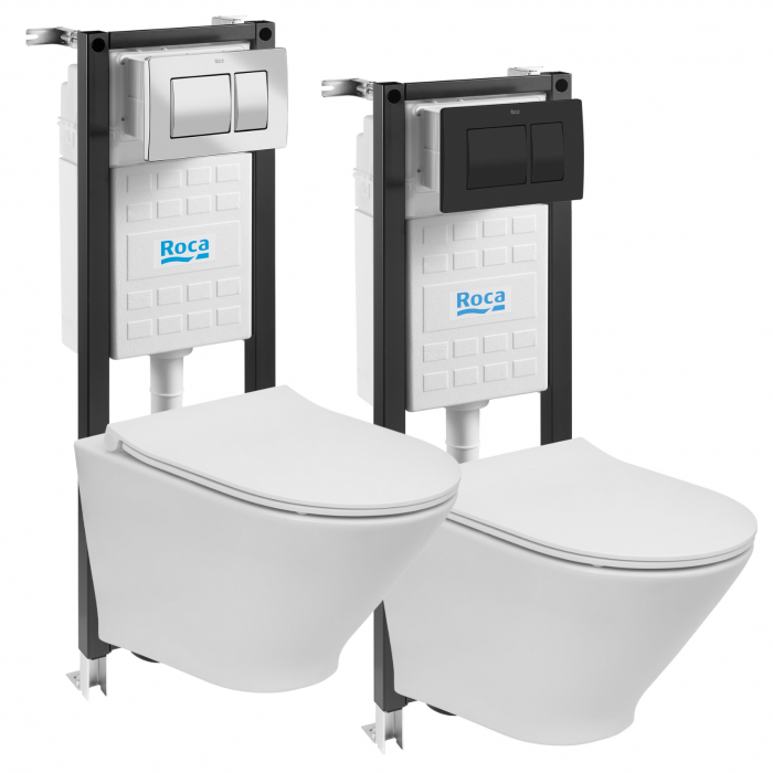 8.ROCA NEXO GAP Concealed WC Set, H 112 cm_