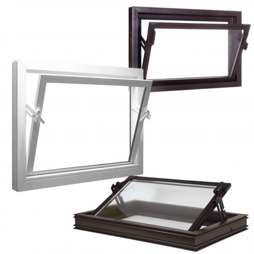 PVC Tilt Window KIPP Single Glazed
