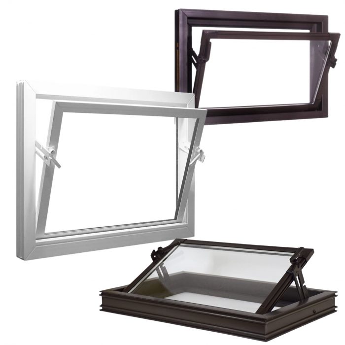 PVC Tilt Window KIPP Single Glazed
