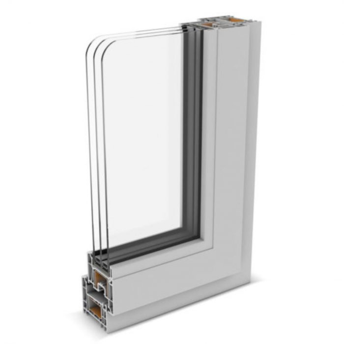 uPVC White Tilt & Turn Window Double Glazed Single Leaf