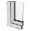 uPVC White Tilt & Turn Window Double Glazed Single Leaf