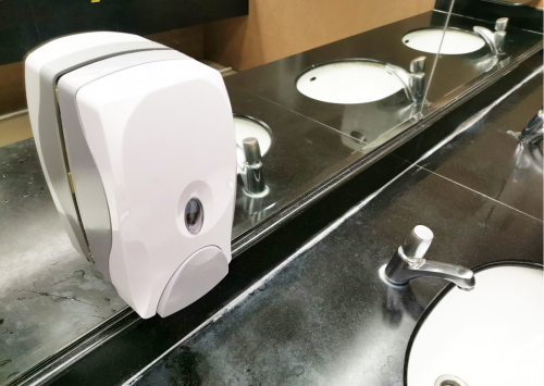 Soap & Sanitizer Dispenser