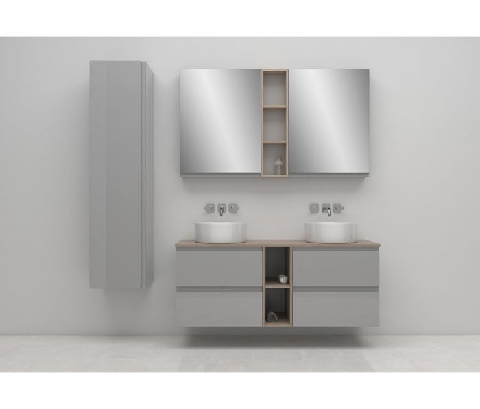 13.CERSANIT MODUO Bathroom Cabinet 40x160_Grey_02