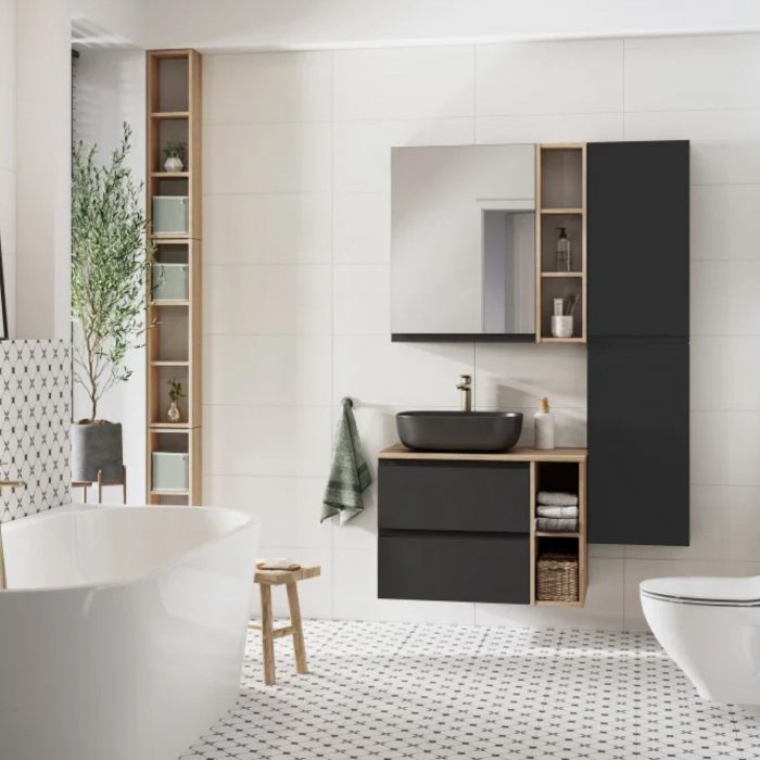 CERSANIT MODUO Bathroom Cabinet 40x160