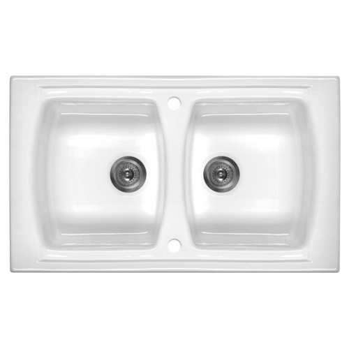 DEANTE LUSITANO Double Ceramic Sink 86_OM20 316366