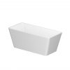 Freestanding bathtub Cersanit Crea Double Ended