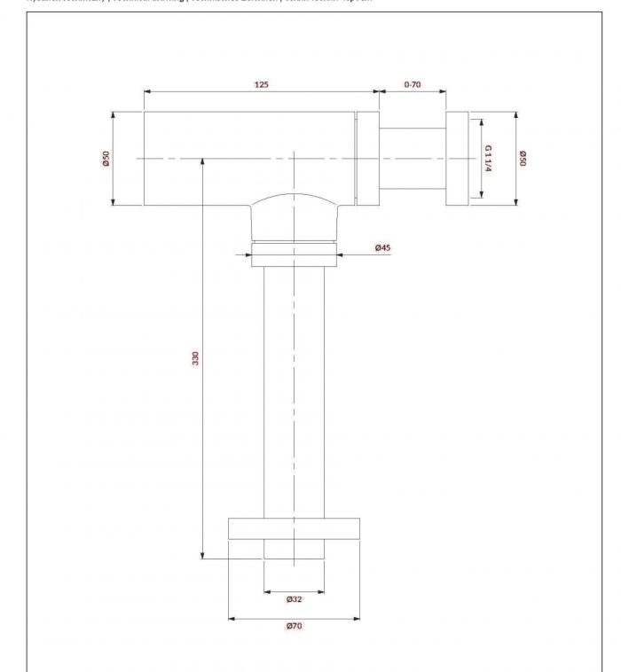 Design Washbasin Trap 32mm _2