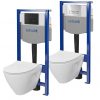 Concealed WC Set Cersanit Soleo Rimless