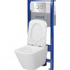 Concealed WC Cersanit Natis Pneumatic Rimless