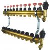 Brass Distributor f Underfloor Heating 10 Circuits