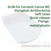 Replacement SLIM WC Seat f Cersanit Carina