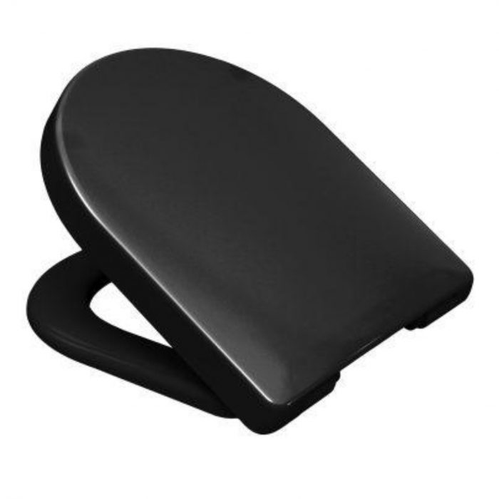 Replacement WC Seat f Cersanit City black