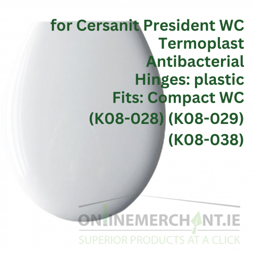 WC Seat f Cersanit President Termoplast