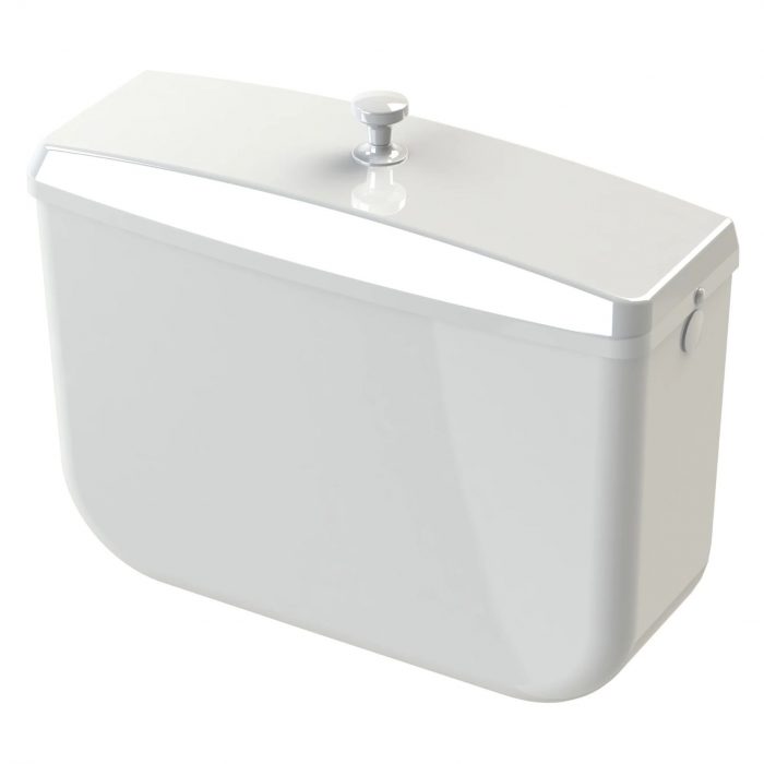 Low Level WC Cistern Universal White