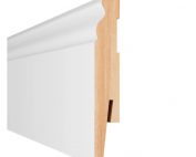 MDF Skirting Paint It 100mm White