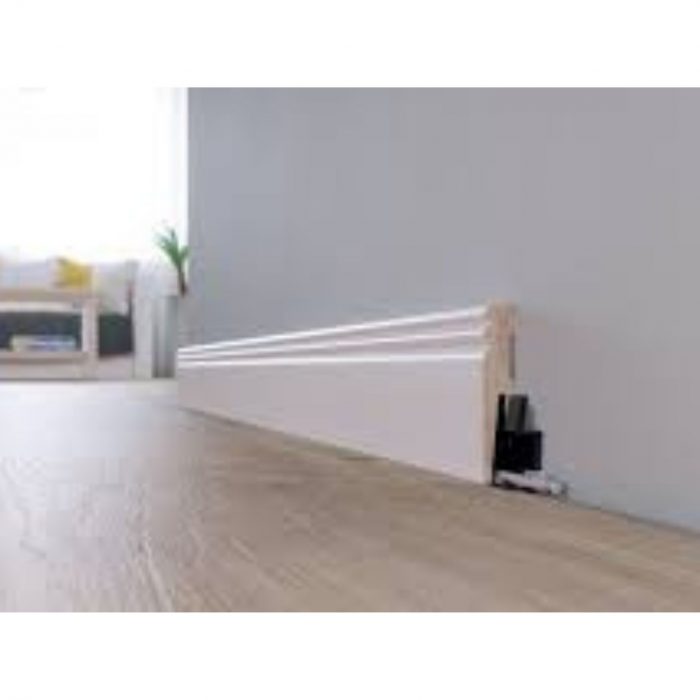 MDF Skirting Paint It 100mm White