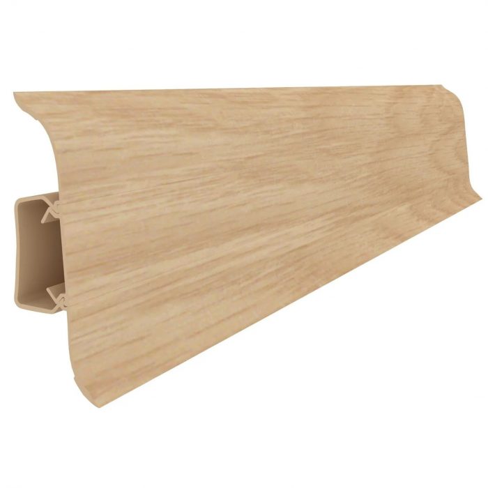 Skirting Board Flex 55mm Light Wood PVC