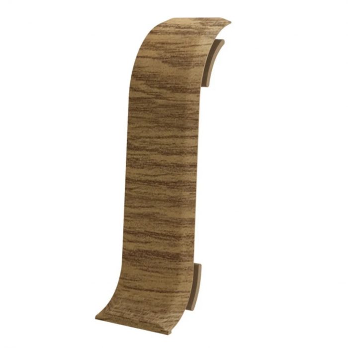 Skirting Connector Dark Oak 55 mm PVC