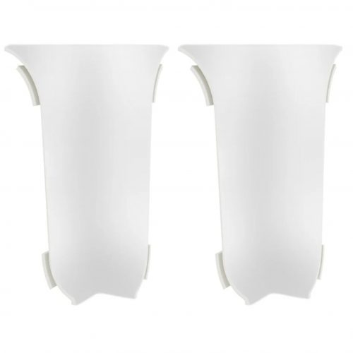 Skirting Inner Corner Flex 56mm White PVC