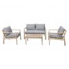 4-Seater Patio Furniture Set Riveo