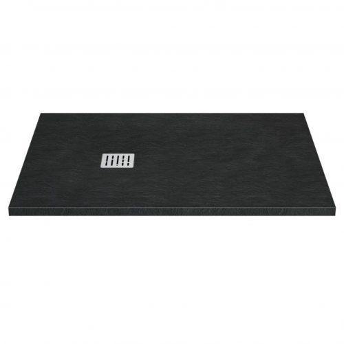 Composite Shower Tray Black 80x100 Atakamit