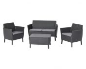 Rattan Patio Furniture Set Keter Salemo