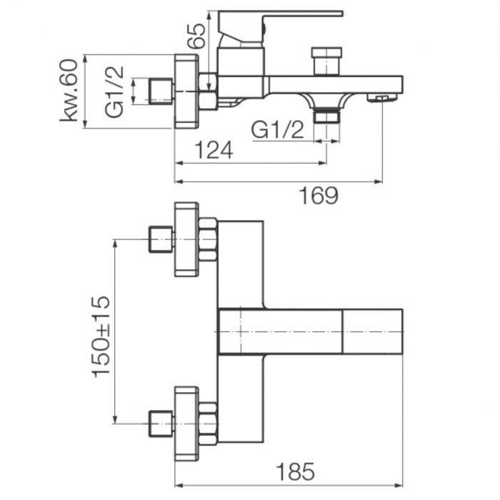 VALVEX ARS Bathtub Mixer 2