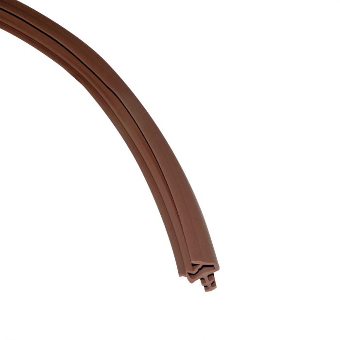 Press-in Seal for Interior Door Frames 5m Brown