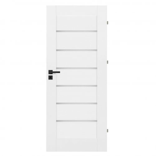 White Interior Door White Glass 70,80,90 Hestia