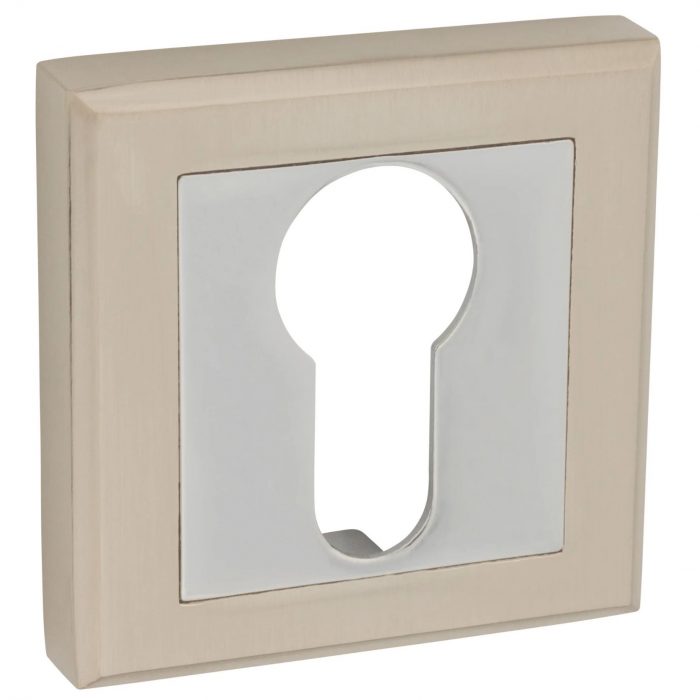 Cubus Nickel Chrome Escutcheon External
