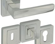 Eureka Door Handle Chrome Set