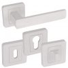 Eureka Door Handle White Set