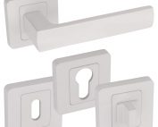 Eureka Door Handle White Set