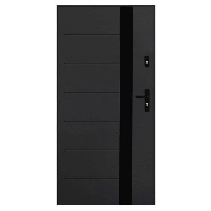 Entrance Door Complete Gdynia Anthracite Left