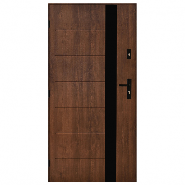 Entrance Door Complete Gdynia Nut Wood left