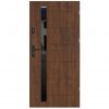 Entrance Door Complete Malmo Walnut Right