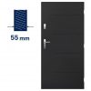 Entrance Door Complete Poznan Anthracite